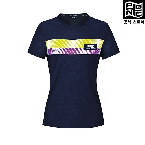 패기앤코 여성 라운드 반팔 티셔츠 ERT-4218