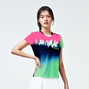 패기앤코 여성 기능성 라운드 티셔츠 RT-2047